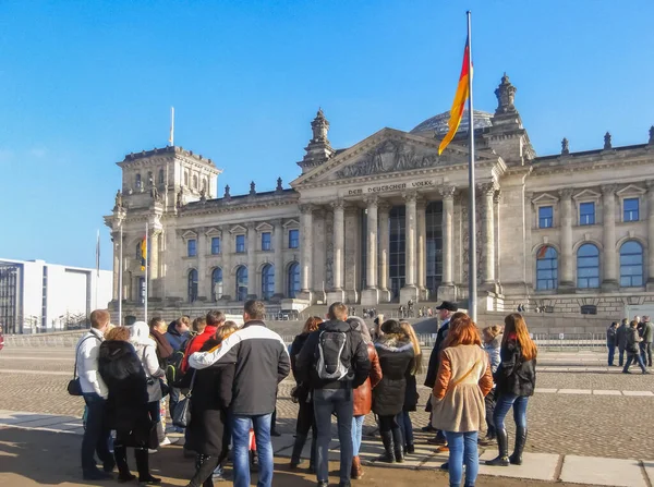 Reichstag Berlin Deutschland — Stockfoto