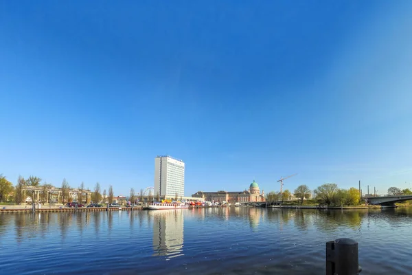 Uitzicht Potsdam Havel Brandenburg Duitsland — Stockfoto