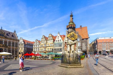 Roland ve Market, Bremen, Almanya