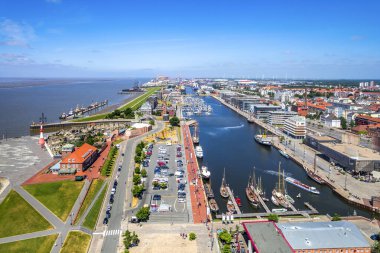 Bremerhaven, Almanya 'da Hafencity 