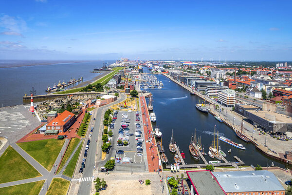 Hafencity in Bremerhaven, Germany 