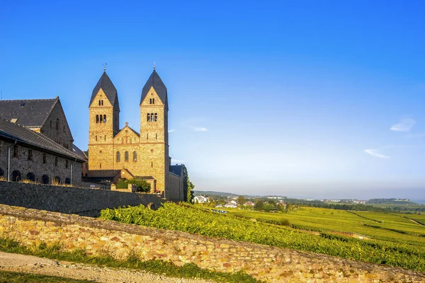 Abbey Sankt Hildegard Hessen Tyskland — Stockfoto