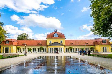 Kamu Parkı, Bad Hersfeld, Hessen, Almanya 