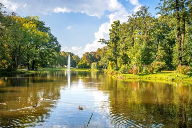 Bad Homburg vor der Hhe Gölü, Hessen, Almanya 