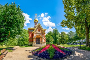 Rus Kilisesi, Bad Homburg vor der Hhe, Hessen, Almanya 