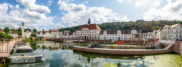 Historisk Stad Bad Karlshafen Hessen Tyskland — Stockfoto
