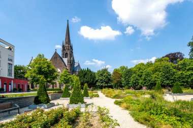 Bad Nauheim Kilisesi, Hessen, Almanya 