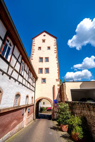 Historiskt Torn Bad Orb Hessen Tyskland — Stockfoto