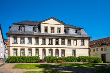 Castle, Bad Salzschlirf, Hessen, Almanya 