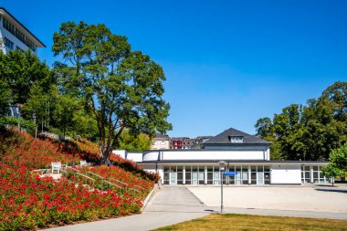 Kamu parkı, Bad Schwalbach, Hessen, Almanya 