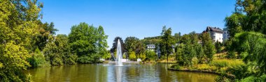 Kamu parkı, Bad Schwalbach, Hessen, Almanya 