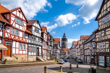 Historical city Bad Sooden Allendorf, Hessen, Germany  clipart