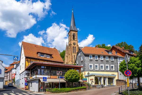 Iglesia Bad Soden Salmuenster Hesse Alemania —  Fotos de Stock