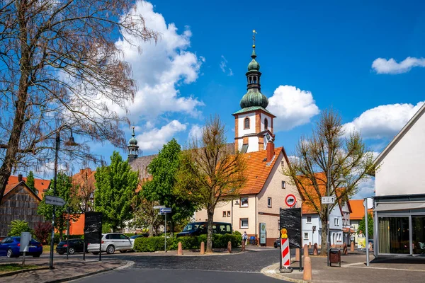 Kirche Bad Soden Salmünster Hessen Deutschland — Stockfoto