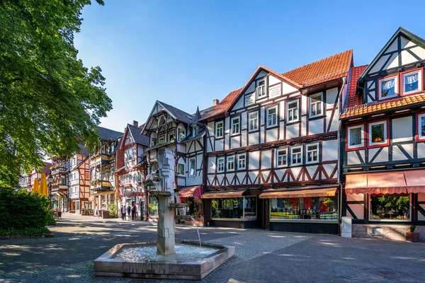 Исторический Город Bad Sooden Allendorf Гессен Германия — стоковое фото