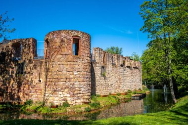 Bad Vilbel Şatosu, Hessen, Almanya 