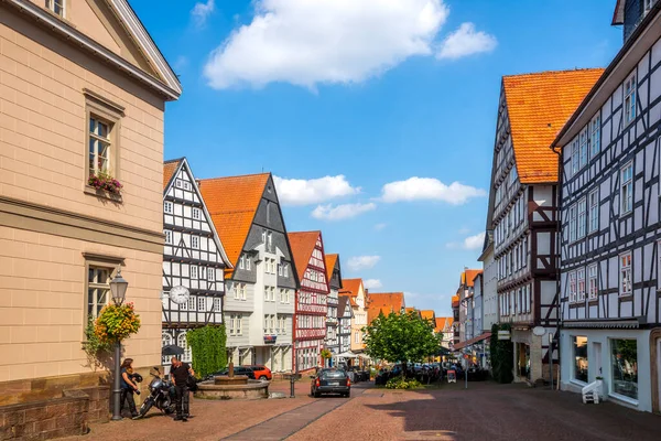 Historical City Bad Wildungen Hessen Germany — Stock Photo, Image