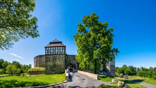 Κάστρο Herzberg Στο Breitenbach Έσση Γερμανία — Φωτογραφία Αρχείου