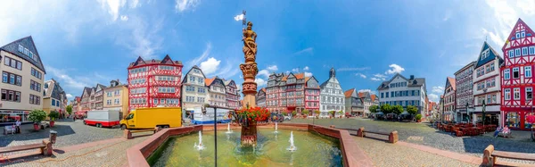 Рыночная Площадь Буцбахе Германия — стоковое фото