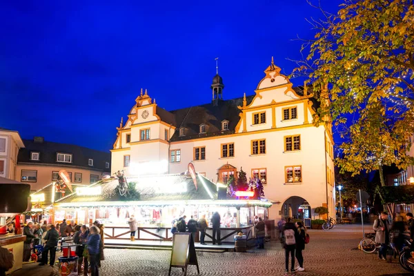 Christmas Market Darmstadt Hessen Alemanha — Fotografia de Stock