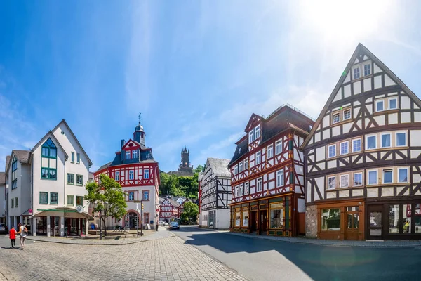 Historické Město Dillenburg Hesensko Německo — Stock fotografie