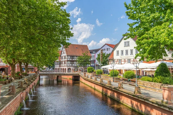 Historiska Staden Erbach Odenwald Tyskland — Stockfoto