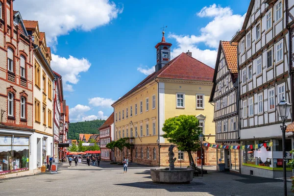 Ιστορική Πόλη Eschwege Hessen Γερμανία — Φωτογραφία Αρχείου