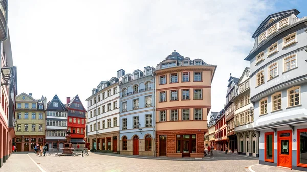 Новый Исторический Город Франкфурт Майн Гессен Германия — стоковое фото