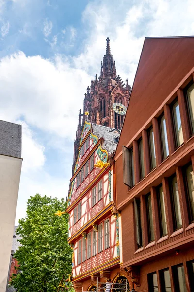 Historisk Stad Frankfurt Main Hessen Tyskland — Stockfoto