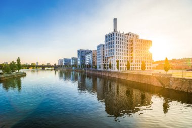 Westharbour, Frankfurt am Main, Hessen, Almanya 