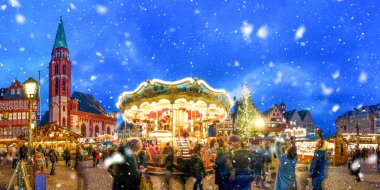 Noel Pazarı, Frankfurt am Main, Hessen, Almanya 