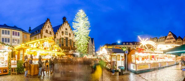 Vánoční Trh Frankfurt Nad Mohanem Hesensko Německo — Stock fotografie