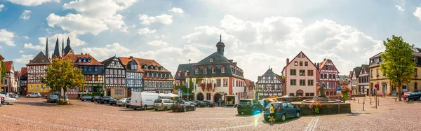 Market Gelnhausen Hessen Németország — Stock Fotó