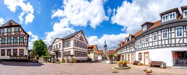 Historiska Staden Gersfeld Hessen Tyskland — Stockfoto