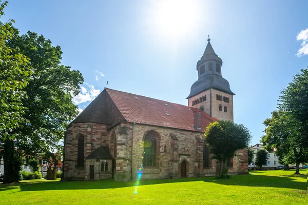 Hofgeismar Daki Kilise Hessen Almanya — Stok fotoğraf