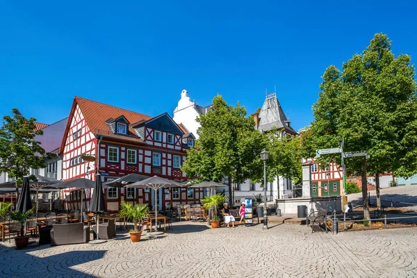 Historyczne Miasto Idstein Hesja Niemcy — Zdjęcie stockowe