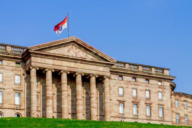 Castle, Park Wilhelmshoehe, Kassel, Hessen, Almanya 