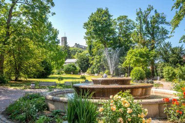 Fountain Koenigstein im Taunus, Hessen, Almanya 