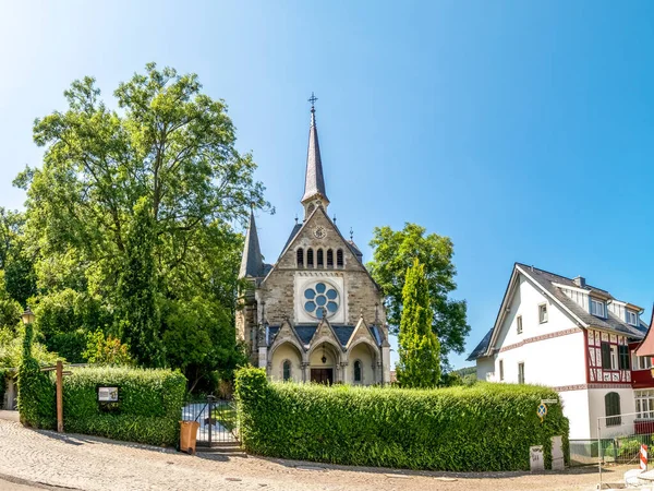 Church Koenigstein Taunus Assia Germania — Foto Stock