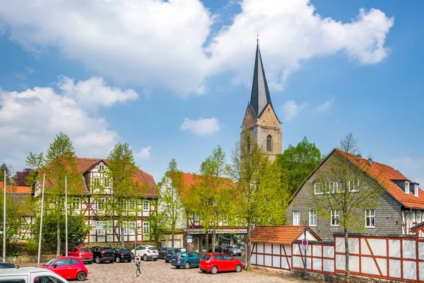 Ciudad Histórica Korbach Hessen Alemania — Foto de Stock