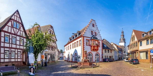ドイツ ヘッセン州ニデラウの歴史的都市 — ストック写真
