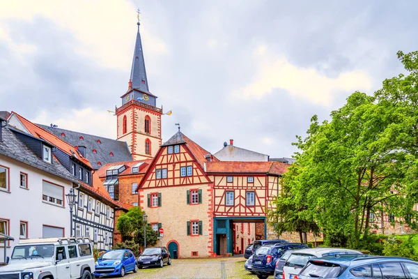 Church Oberursel Hessen Németország — Stock Fotó