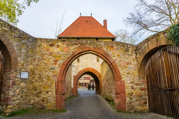 Fästning Ruesselsheim Hessen Tyskland — Stockfoto