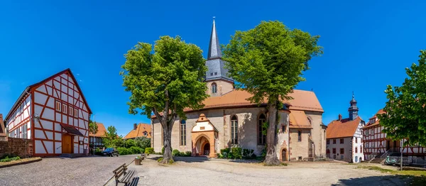 Kościół Schlitz Hesja Niemcy — Zdjęcie stockowe
