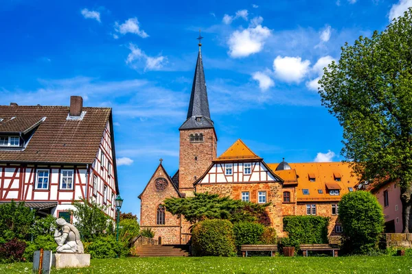 Abbey Church Στο Schluechtern Γερμανία — Φωτογραφία Αρχείου