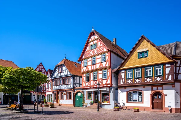 Seligenstadt Hessen Almanya Pazar — Stok fotoğraf