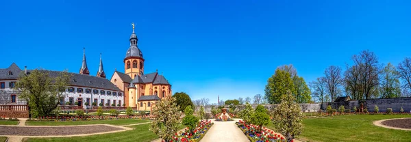 Abbey Seligenstadt Hessen Németország — Stock Fotó