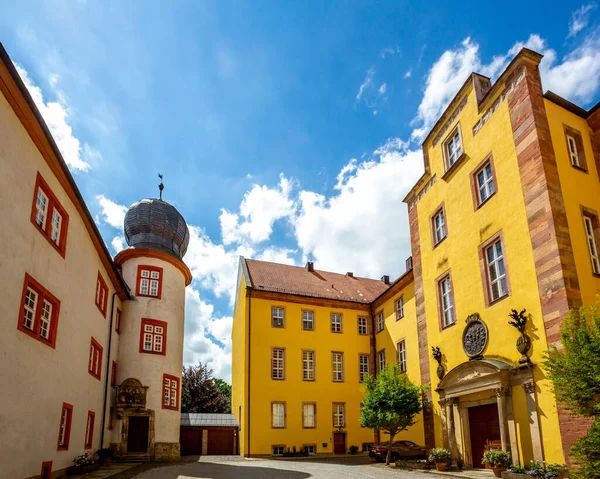 Historiska Staden Tann Rhoen Hessen Tyskland — Stockfoto