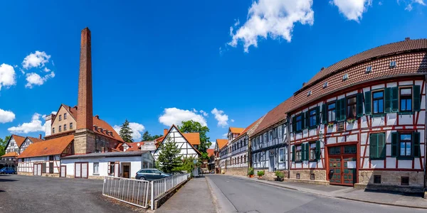 Historiska Staden Wanfried Hessen Tyskland — Stockfoto