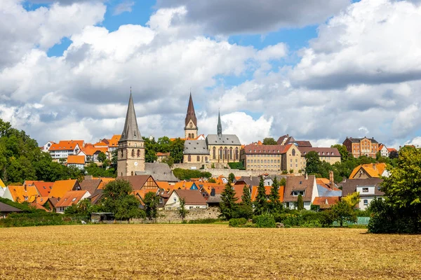 Vista Sobre Warburg Hessen Alemania — Foto de Stock